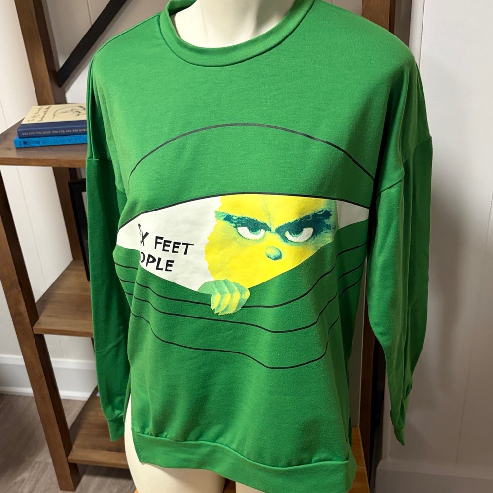 Grinch holiday Graphic Sweater